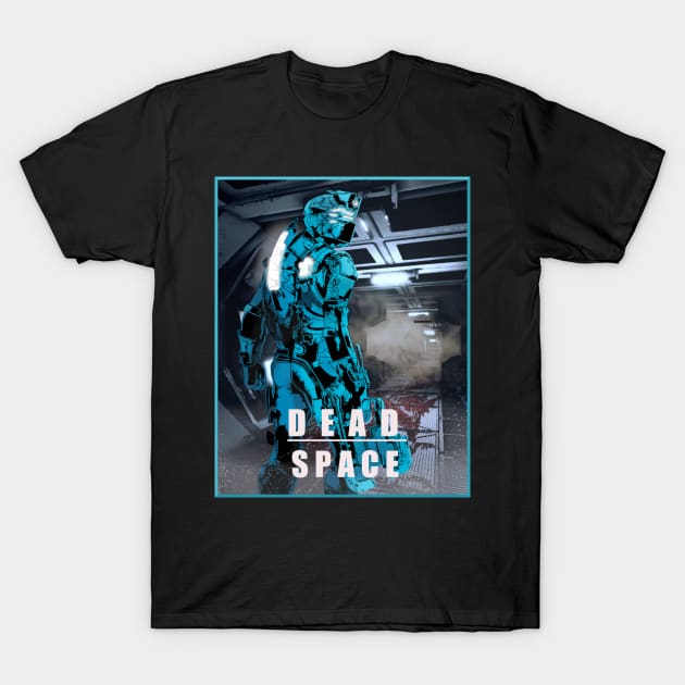 Issac Clark - Dead Space T-Shirt by Clifficus